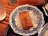 メナムのほとり:揚げバナナのココナッツミルク添え