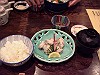元祖くじら屋:定食の全景